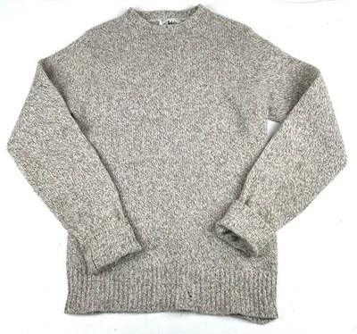 Rei винтажный 80-х серый вязаный шерсти мужской свитер размер средний высокий сделано в США - Изображение 1 из 4