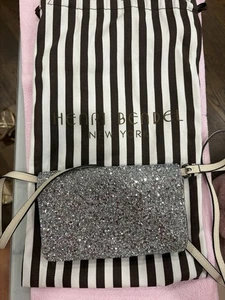 Henri Bendel Umhängetasche Silber Glitzer - Bild 1 von 10