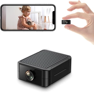 Mini Kamera, 4K HD WLAN Überwachungskamera Innen mit Live Übertragung Handy APP - Bild 1 von 9