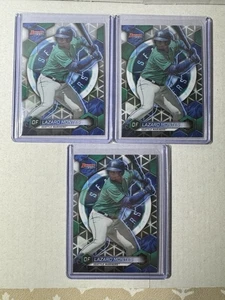 2023 Bowmans Best Top Prospects Lazaro Montes #TP-6 (3) Card Rookie Lot Mariners - Picture 1 of 2