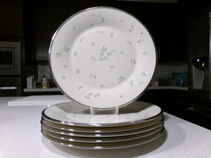 LENOX MAY FLOWERS LOT OF 6 DINNER PLATES - Picture 1 of 3