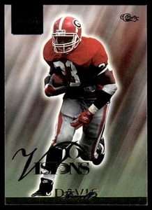 1996 Classic Visions Terrell Davis Georgia Bulldogs #144 - Picture 1 of 2