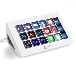 Programmable Macro Keypad, LED Backlit, One-Click Operation, Desktop Audio - Picture 1 of 8