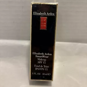 ELIZABETH ARDEN SMARTWEAR MAKEUP SPF 15 #39 SHELL FULL SIZE NEW IN UNOPENED BOX - Picture 1 of 6