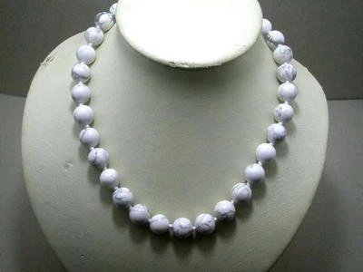 HOWLITH  KUGEL KETTE ca.12 MM GEKNOTET SONDERPREIS SEHR HÜBSCH LADEN32 - Bild 1 von 2