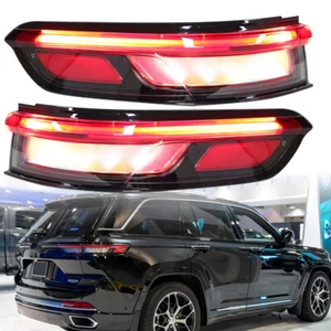 2 x Outer Rear Lamp Tail Light For Jeep Grand Cherokee 2022 2023 2024 LH+RH Side - Picture 1 of 14
