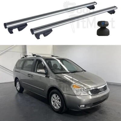 For KIA Grand Carnival VQ 2005-2014 53" Top Cross Bar Roof Rack Cargo Carrier AU - image 1 of 4
