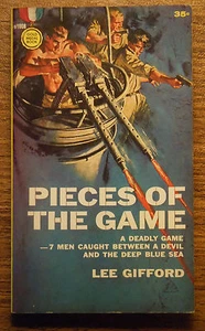 Lee Gifford Pieces of the Game Gold Medal 1960 Great Vintage PB WW2 Pacific PBO - Picture 1 of 7