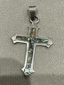 colgante cruz mexicana vintage - Imagen 1 de 2