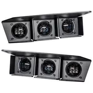 ORACLE Triple LED Fog Light Kit for Steel Bumper for 21-22 Ford Bronco - Picture 1 of 10