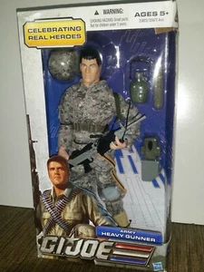 2011 Hasbro 12" G.I JOE 1/6 30th Anniversary Army Heavy Gunner Hero NIB - Picture 1 of 7