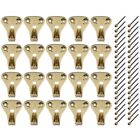 20 Pack 50 Lbs Picture Frame Hangers Hooks with Nails, Heavy Duty Plaster7668
