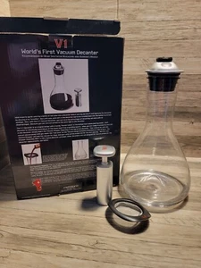 Metrokane V1 Worlds first vacuum decanter With Original Box - Picture 1 of 8