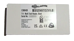 Genuine New Sealed Gallagher C300430 T11 Multi Tech Reader Black - Picture 1 of 3