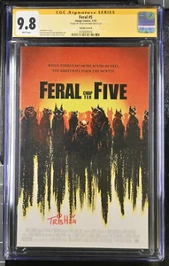 FERAL #5 CGC 9.8 SIGN TRISH FORSTNER ***RARE - ONLY THIS EXISTS*** TOP POP - Picture 1 of 3