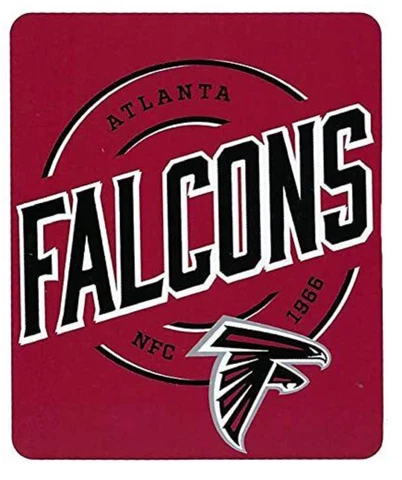 NFL Atlanta Falcons Fleece Throw Blanket 50" x 60" Official Throw of the NFL Cover