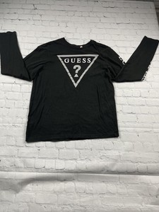 Las ofertas Camisas de manga larga GUESS Negro para Hombres eBay