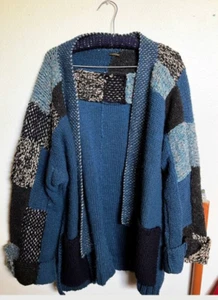 KAPITAL WOOL HAND KNIT TUGIHAGI KESA CARDIGAN - Picture 1 of 9