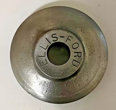 VINTAGE ELLIS & FORD PIPE CUTTER WHEEL [OD: 1-15/16, BORE: 7/16] (QTY: 1) NOS  - Image 1 of 4
