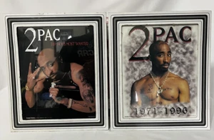 2er Set Vintage 90er Skorpion 2Pac Mini Poster 8x10 Tupac Shakur Gedenkalbum - Bild 1 von 11
