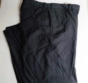 Pantalones TOMMY BAHAMA frente plano mezcla seda/rayón espiga talla 35x33 - Imagen 1 de 6