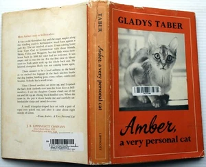 Gladys Taber AMBER: A VERY PERSONAL CAT hcdj 1st Edition 1st Printing - Bild 1 von 3