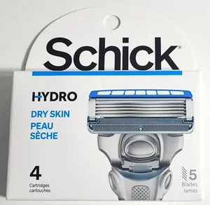 Schick Hydro Dry Skin Refill Razor Blade, 4 Cartridges (5 Blades Each Cartridge) - Picture 1 of 2