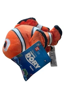 Disney Finding Dory Nemo Plush By BANDAI 6" Small w/ Tag See Photos - Picture 1 of 8