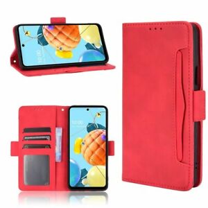 For LG Motorola Sony OnePlus HTC Multi-card slot Leather Flip Cover Phone Case