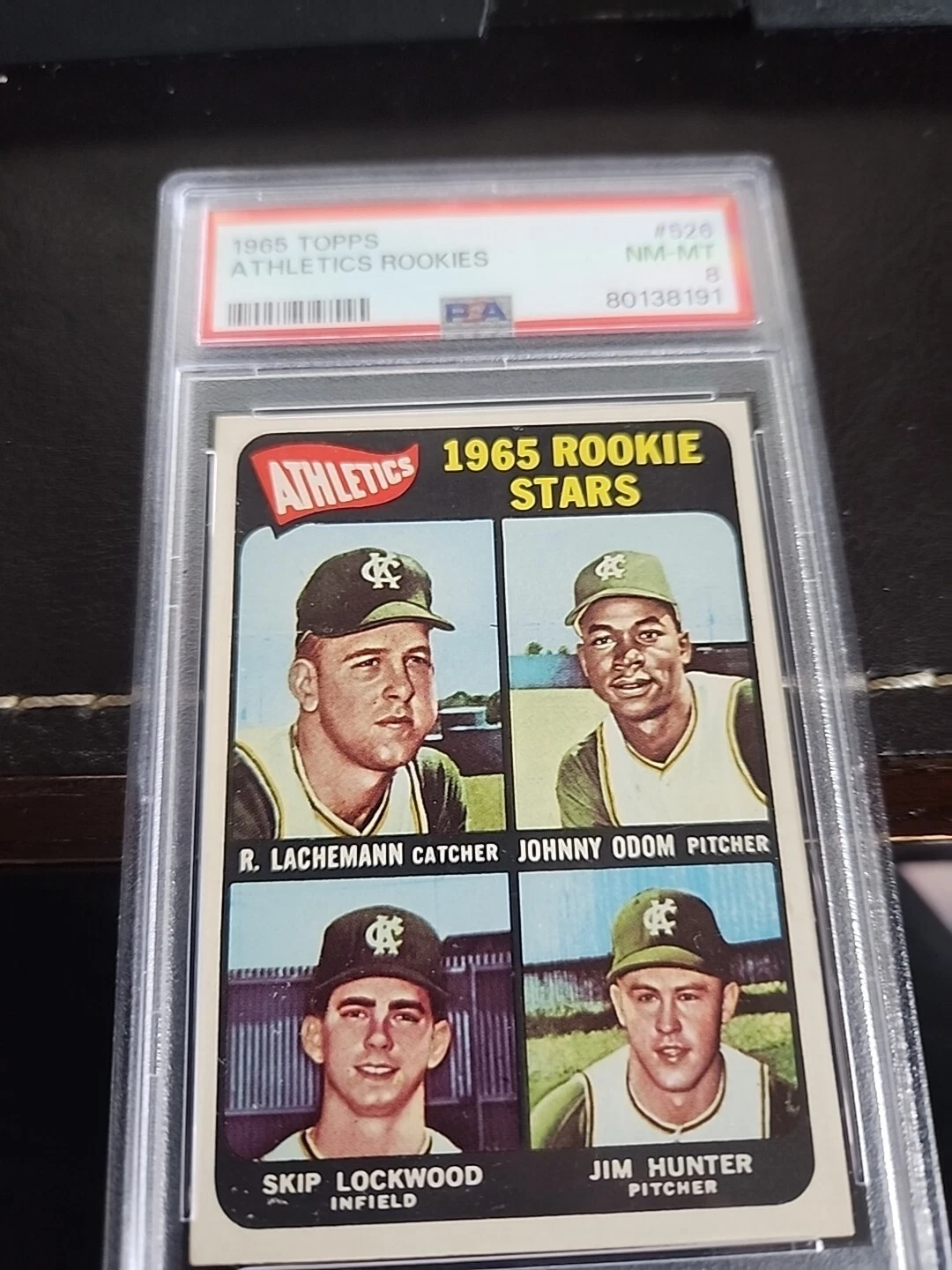 Catfish Hunter 1965 Topps 526 Rookie Stars Price Guide Sports Card