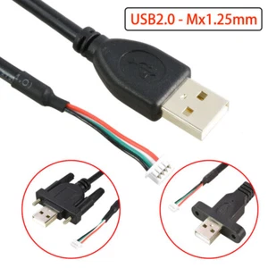 MX1.25mm 4Pin to USB 2.0 Adapter Cable for Control Board Touchscreens 0.3/0.5/1m - Imagen 1 de 12