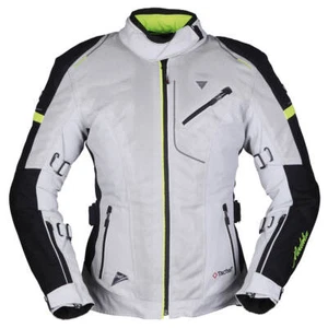 Chaqueta textil Modeka Belastar Lady 3 en 1 gris claro impermeable, talla 34, PVP 249,90 €  - Imagen 1 de 1