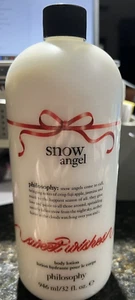 Philosophy Snow Angel Körperlotion 32 Oz. Neu OHNE PUMPE - Bild 1 von 4