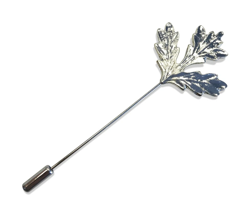 Frederick Thomas silver coloured maple leaf style lapel pin - Image 1 of 1