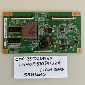Samsung OEM T-Con Board — Model LN40A530P1FXZA —Part CMO-35-D023960 - Picture 1 of 3