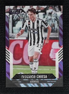 2021-22 Panini Score FIFA Purple Lava /15 Federico Chiesa #134