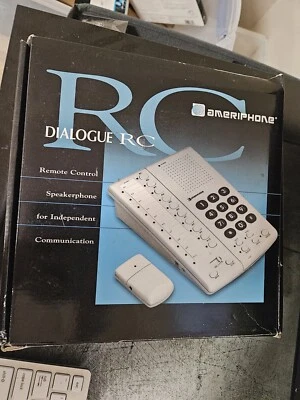 Unidad base telefónica con discapacidad auditiva Ameriphone Dialogue RC-200 sw1 Foto 1 de 4
