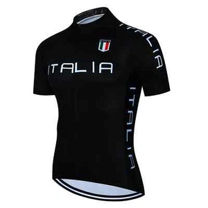 Herren Radtrikot Classic Radfahren Racing Oberteil Kurzarm Radfahrer Kleidung Shirt - Bild 1 von 17