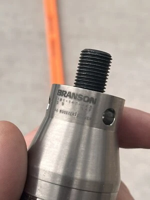 Branson Ultrasonic Welder MAX SILVER Booster 101-147-043 D41724 - Image 1 of 4