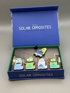 SDCC 2025 Exclusive Hulu Solar Opposites Limited Edition Pin Set Final Season - Picture 1 of 3
