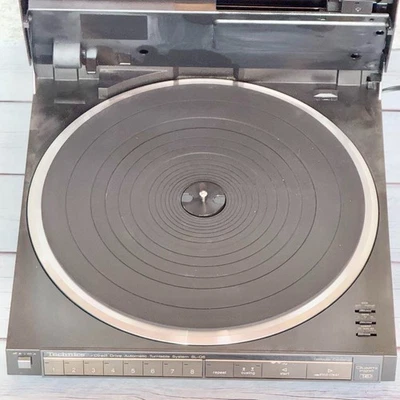 Technics SL-Q6 Direct Drive Fully Automatic Turntable Linear Tracking Tested - Image 1 of 4
