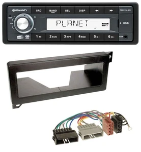 Continental MP3 AUX USB DAB 1DIN Autoradio für Chrysler Voyager Vision Neon Jeep - Bild 1 von 9