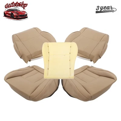 For Toyota 4Runner 96-02 Front Bottom & Back Leather Seat Cover & Foam Cushion Foto 1 de 4
