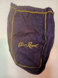 Vintage Crown Royal Samt Flaschentasche - Bild 1 von 9