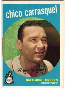 1959 Topps - Chico Carrasquel #264 (A) EX+ OC - Imagen 1 de 2