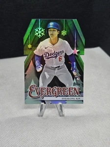 Topps Holiday Hyeseong Kim Evergreen Die Cut Rookie RC #E-2 2025 - Imagen 1 de 2