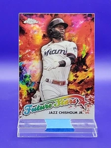 Jazz Chisholm Jr 2023 Topps Chrome Update Refractor Future Stars 🔥 Marlins - Picture 1 of 2