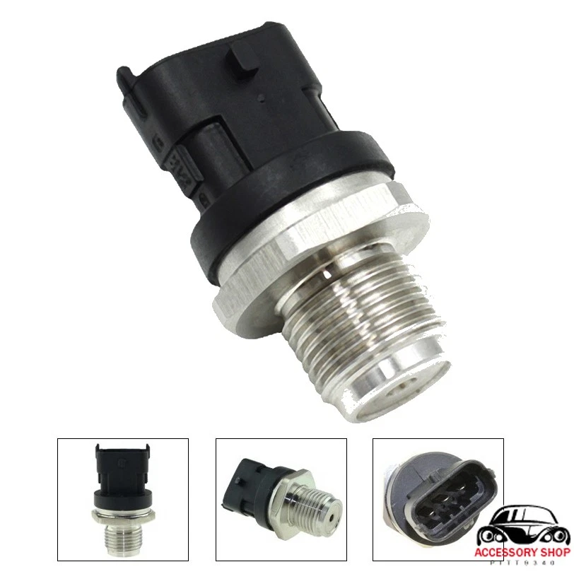 Rail Fuel Pressure Sensor Fits Jeep Liberty 2005-2006 Diesel L4 2.8L 68020556AA - Image 1 of 4