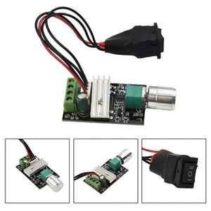 PWM Motor Regler-Regler 6v 12V 24 V 28 V DC 3a Schalten Adjuatable Werkzeug Neu - Bild 1 von 24