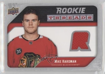 2021-22 Upper Deck Series 2 Rookie Threads Retro Mike Hardman #RT-HA RC - Image 1 of 2